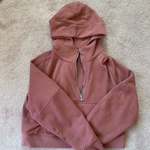 Lululemon oversized scuba half zip